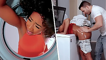 Misty Stone'S Sexy Cowgirl Rit En Kont Likken In Hd