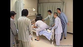 Asian Nurse Gets Her Ass Creampied By Multiple Guys